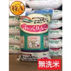 【無洗米】 北海道産 特Aランク ふっくりんこ 5kg