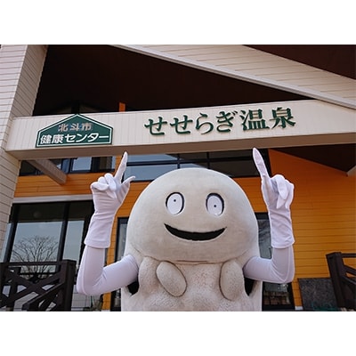 北斗市健康センター　せせらぎ温泉入浴回数券(11枚綴)　