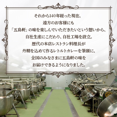 五島軒 レトルトカレーとコーンポタージュ&ビーフストロガノフセット
