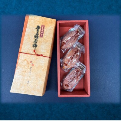 【数量限定】干し柿(堂上蜂屋柿)『秀』3個入り　　
