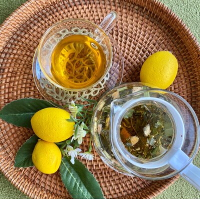 【ハーブ専門店】季節のハーブティー(1種/5パック)とハーブソルト(1個/50g)セット