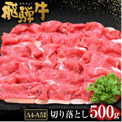 飛騨牛A4・A5等級 切り落とし500g
