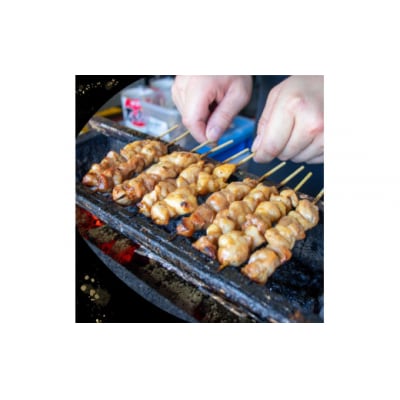 【焼き上げ済/たれ付】四万十鶏の炭火やきとり 計40本 