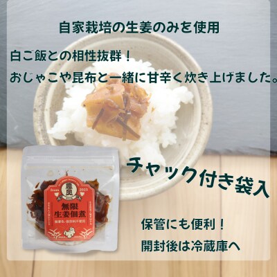 【日本酒720ml2本+生姜佃煮2袋】おつまみセット