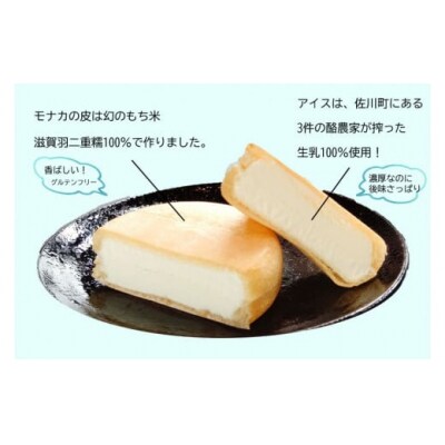 <18個入>吉本牛乳最中アイス【高知アイス】