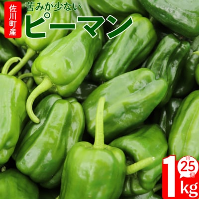 <2026年5月下旬以降発送>事前受付中!!<ピーマン>1kg さらら 農副連携