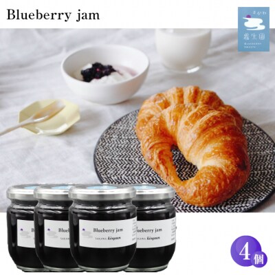 ブルーベリージャム　4個セット