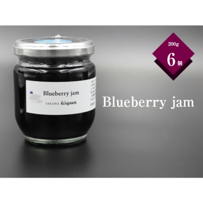ブルーベリージャム　6個セット