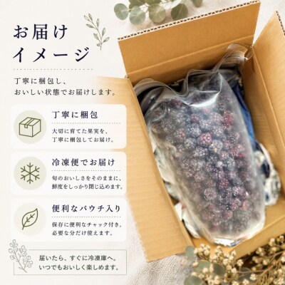 <冷凍ブラックベリー約1kg>秀品 国産 MIYAMOTO FARM