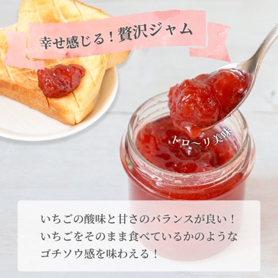 <いちごジャム 3個>ゴチサウイチゴジャム 佐川町産苺100%使用 無香料 無着色  