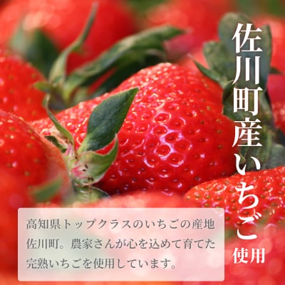 <いちごジャム 3個>ゴチサウイチゴジャム 佐川町産苺100%使用 無香料 無着色  