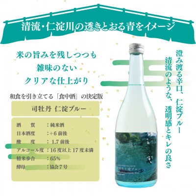 司牡丹酒造【土佐育ち】2本セット <土佐麗/仁淀ブルー>