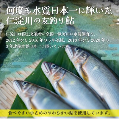 <鮎屋仁淀川の仁淀ブルー友釣あゆで作るパエリアセット×2セット>天然鮎 ミールキット