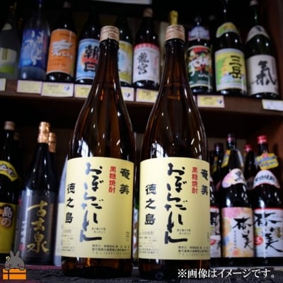 奄美黒糖焼酎「おぼらだれん」(1.8L×2本)セット