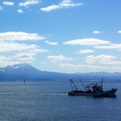 海を一望!美保関キャンプサイト ペア1日利用券+美保館展望大浴場入浴付