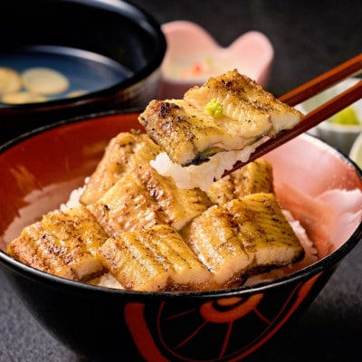 【毎月定期便】【国産】紅白うなぎ 蒲焼・素焼半身　(真空パック/秘伝のタレ・藻塩付き)全12回