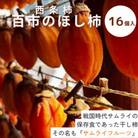 【先行受付・2024年12月〜順次発送】百市(ひゃくいち)のほし柿　16個入り