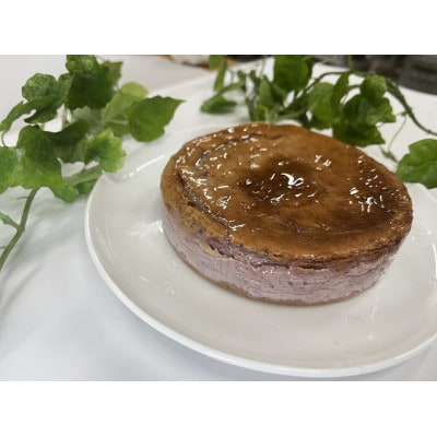 日の出産ブルーベリーを使用した、ベイクドチーズケーキとレアチーズケーキのセット