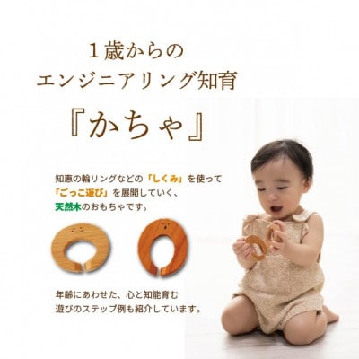 1歳からのエンジニアリング知育『かちゃ』～つみきセット