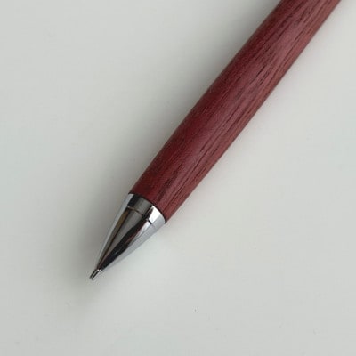 銘木パープルハート無垢材木軸シャープペンシル(0.5mm芯)