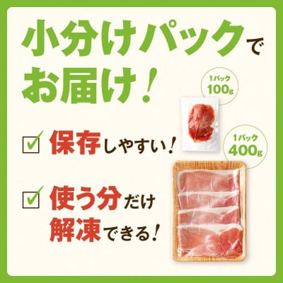 鹿児島黒豚切落し800g 生ハム400g付