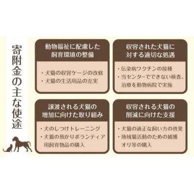 【返礼品なし】豊田市動物愛護事業