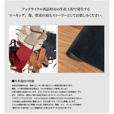 TOYOTA UPCYCLE　IDカードホルダー(白)