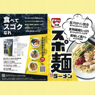 【酒井製麺所】高プロテインラーメンスポ麺 2袋セット 12人前 FZ26-794