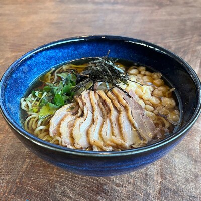 地元山形の人気店!『肉そば・鳥中華ざぶん』の鳥中華セット(2人前) FZ22-539