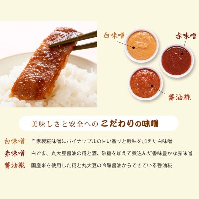 山形牛味噌漬と山形豚三元豚味噌漬セット FZ21-008