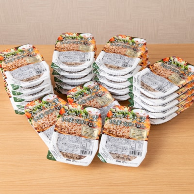 【城北麺工】スーパー大麦 もち麦・玄米ごはん 24個 FY25-873