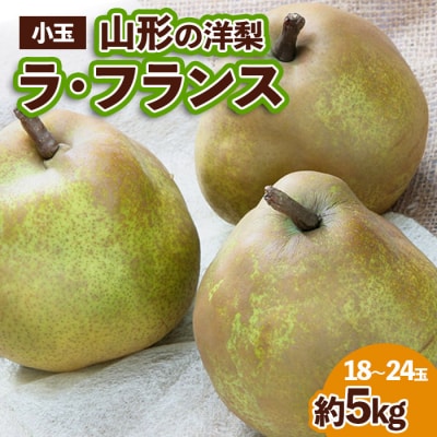 山形の洋梨 ラフランス 優品 約5kg (小玉)[12月発送]【令和8年産】FS25-783