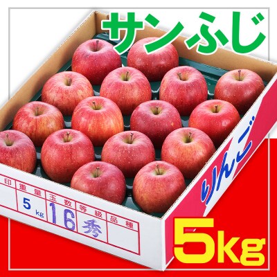 ☆フルーツ王国山形☆サンふじりんご 秀品 5kg【令和8年産】FS25-752
