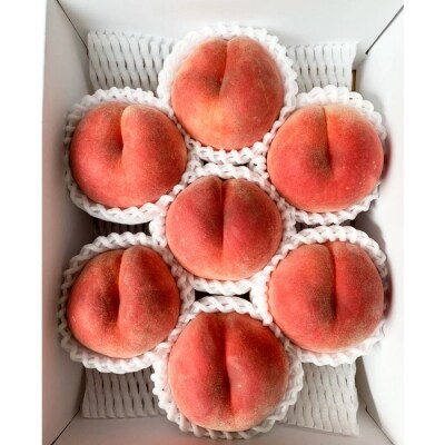 山形の桃 [柔らかめ] 約2kg(4～9玉) 【令和8年産】FS24-661