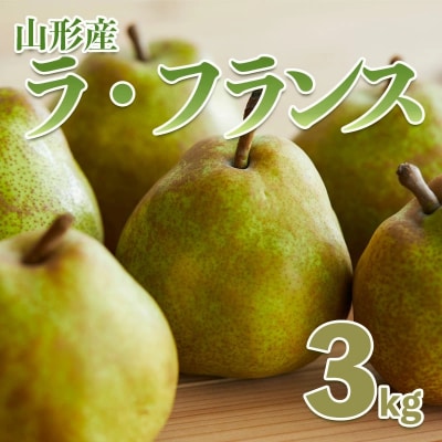 西洋なし「山形ラフランス」3kg 【令和7年産】FS21-247