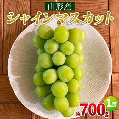 シャインマスカット 約700g 1房 FY25-003