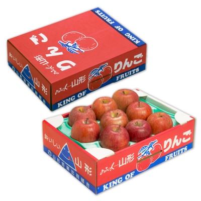 山形市産 富士りんご 秀 以上 3kg (7・8・9・10玉) FZ20-500