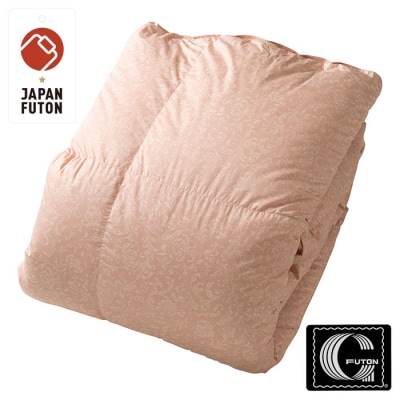 【日本の極み】選べる2色♪羽毛合掛けふとん [ピンク] FY23-348