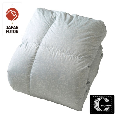 【日本の極み】選べる2色♪羽毛合掛けふとん [ブルー] FY23-292