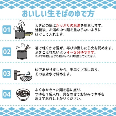 【そば処ひろ】地元に愛される人気店「肉そばセット5人前」生麺200g×5(つゆ付) FY24-498