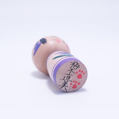 猫こけし 2寸 [梅木直美作]  FZ23-521