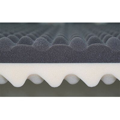 【備長炭入り】腰痛専用敷布団 両面凹凸 ハードタイプ FY23-178