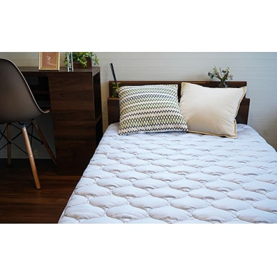 【備長炭入り】熟睡専用ベッドマットレス セミダブル(120×200cm) FY23-184