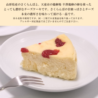 山形県産 さくらんぼのミニチーズケーキ FY25-395