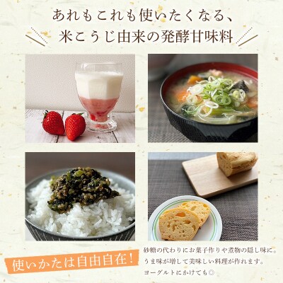 【山形産米100%使用】甘糀200g×5 FY25-403