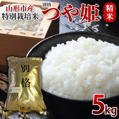特別栽培米 つや姫 精米5kg FY26-069