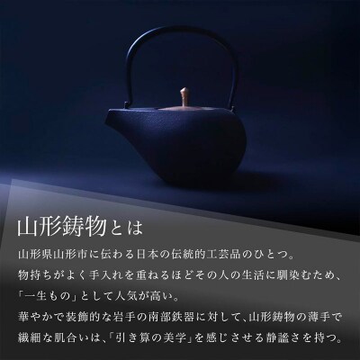 【雅山】鉄瓶型急須しずく FY25-494