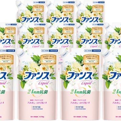 ファンスリキッド 液体 洗たく用洗剤 詰替用 (0.72kg) ×12個|13_dis-041201