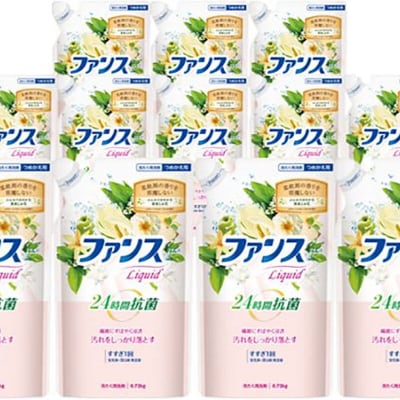 ファンスリキッド 液体 洗たく用洗剤 詰替用 (0.72kg) ×12個|13_dis-041201
