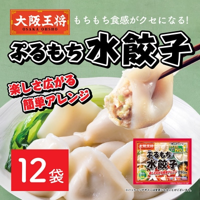 大阪王将 ぷるもち水餃子 12袋セット|13_nnb-051201
